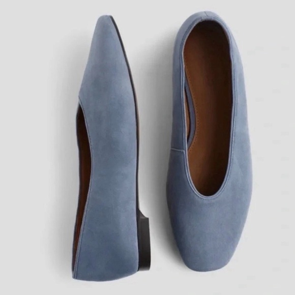 Madewell Shoes - MADEWELL The Mylie Ballet Flat in Basalt Blue Size 9.5 NWOB $128 NX050